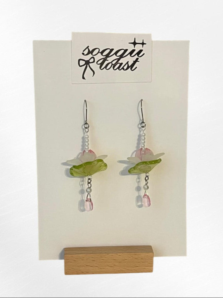 Lotus Earrings